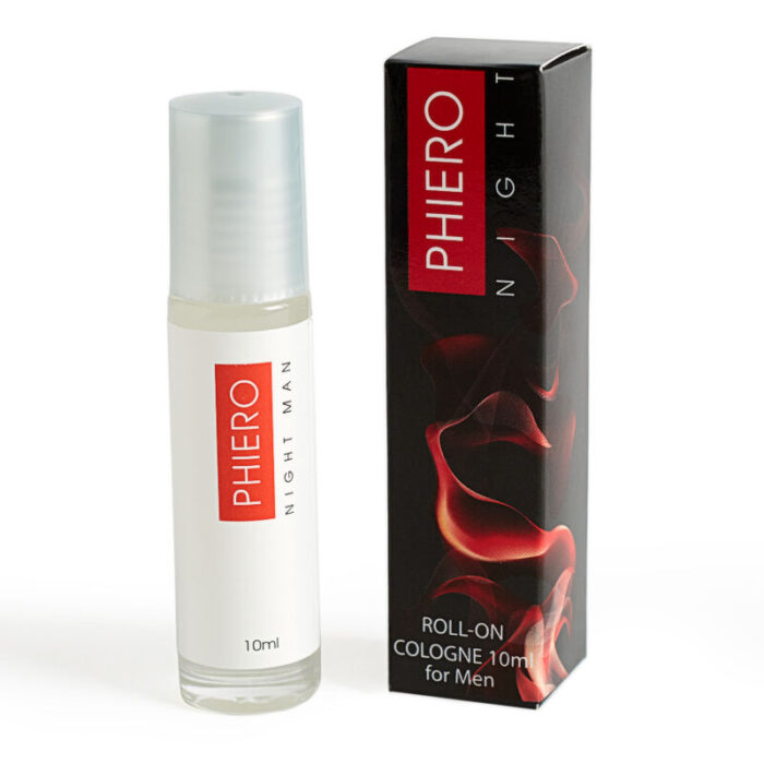 500 COSMETICS - PHIERO NIGHT MAN PERFUME FEROMONAS HOMBRE CON ROLL-ON - CandyHot - Foto 1