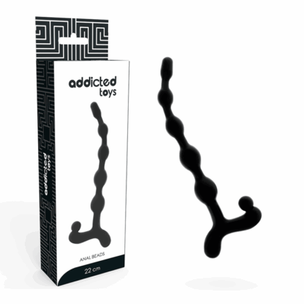 ADDICTED TOYS - BOLAS ANALES 22 CM NEGRO - CandyHot - Foto 1