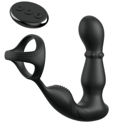 ANAL FANTASY ELITE COLLECTION - ANILLO Y MASAJEADOR ANAL VIBRADOR CON CONTROL REMOTO - CandyHot - Foto 1