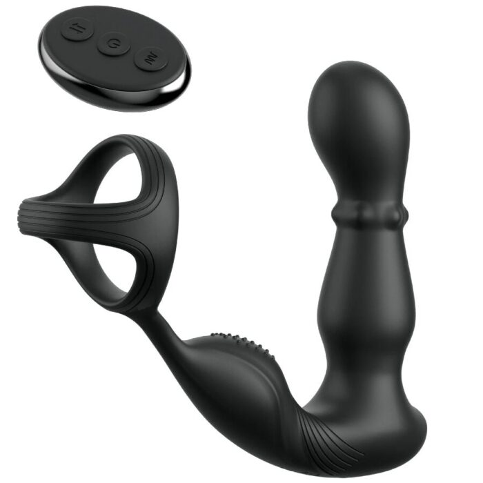 ANAL FANTASY ELITE COLLECTION - ANILLO Y MASAJEADOR ANAL VIBRADOR CON CONTROL REMOTO - CandyHot - Foto 1