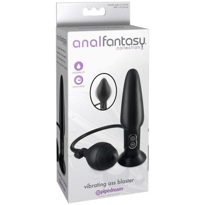 ANAL FANTASY - PLUG HINCHABLE VIBRADOR - CandyHot - Foto 3