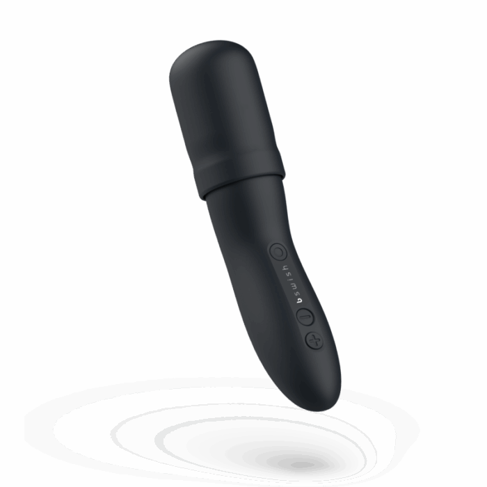 B SWISH - BTHRILLED VIBRADOR WAND PREMIUM NEGRO - CandyHot - Foto 3