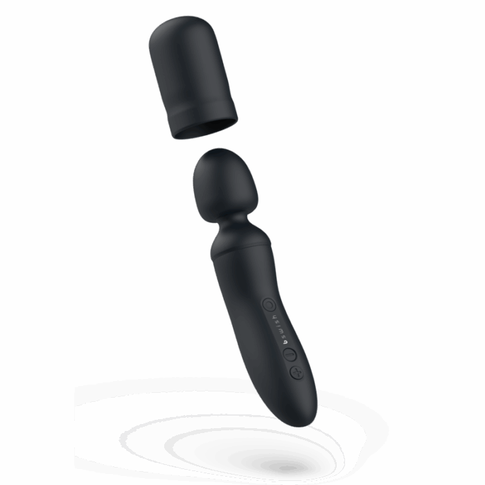 B SWISH - BTHRILLED VIBRADOR WAND PREMIUM NEGRO - CandyHot - Foto 5