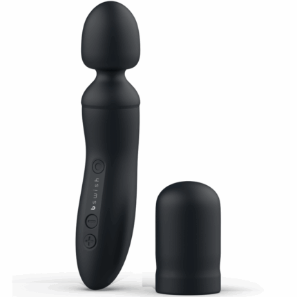 B SWISH - BTHRILLED VIBRADOR WAND PREMIUM NEGRO - CandyHot - Foto 1