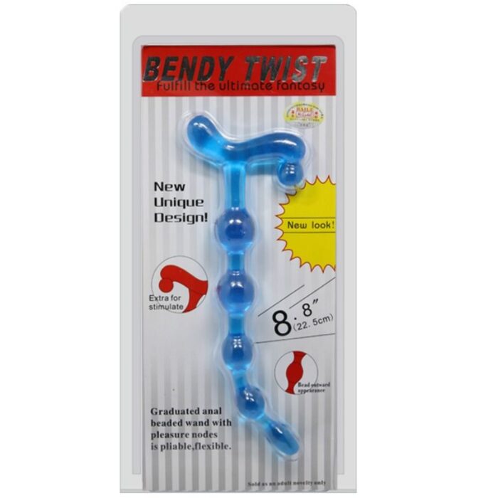 BAILE - BENDY TWIST BOLAS ANALES AZUL - CandyHot - Foto 2