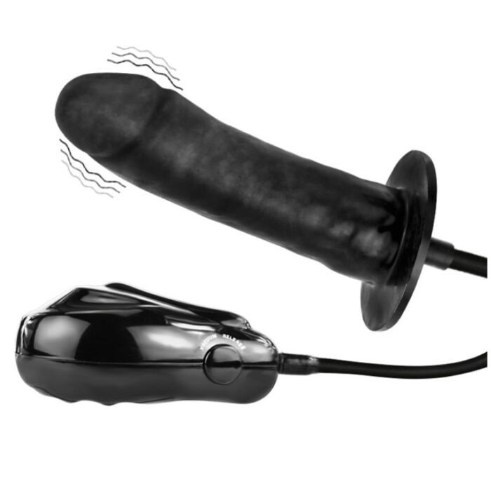 BAILE - BIGGER JOY DILDO HINCHABLE CON VIBRACIÓN 16 CM - CandyHot - Foto 5
