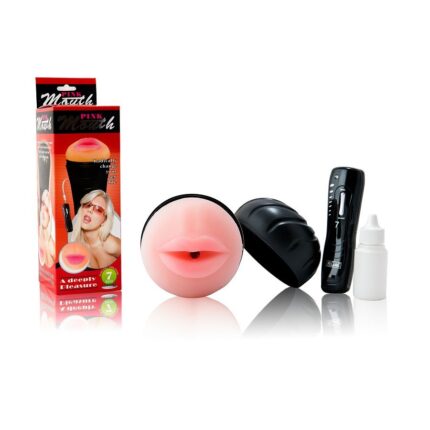 BAILE - BOCA MASTURBADOR CON VIBRADOR 7 RITMOS - CandyHot - Foto 1