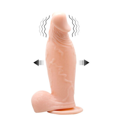 BAILE - DILDO REALÍSTICO VIBRADOR E INFLABLE - CandyHot - Foto 2