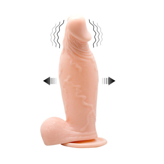 BAILE - DILDO REALÍSTICO VIBRADOR E INFLABLE - CandyHot - Foto 2