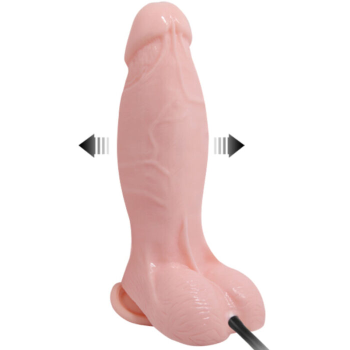 BAILE - INFLATABLE DILDO HINCHABLE REALÍSTICO CON VENTOSA 15 CM - CandyHot - Foto 4