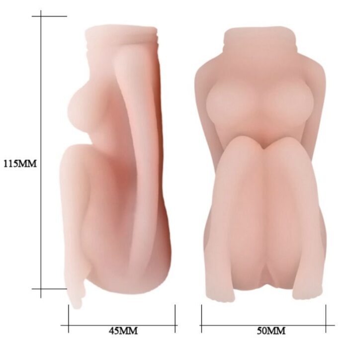 BAILE - TEMPTATION PASSION LADY MINIMASTURBADOR MASCULINO SNUG FIT PUSSY - CandyHot - Foto 4