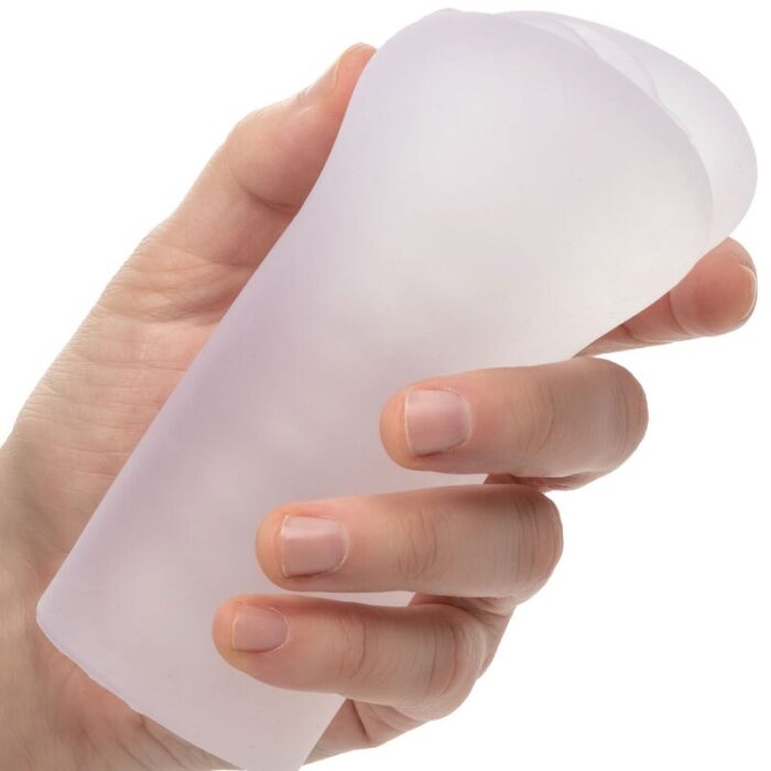 CALEXOTICS - BOUNDLESS VULVA MASTURBADOR TRANSPARENTE - CandyHot - Foto 6