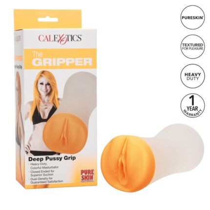 CALEXOTICS - DEEP PUSSY GRIP MASTURBADOR BOCA - CandyHot - Foto 1