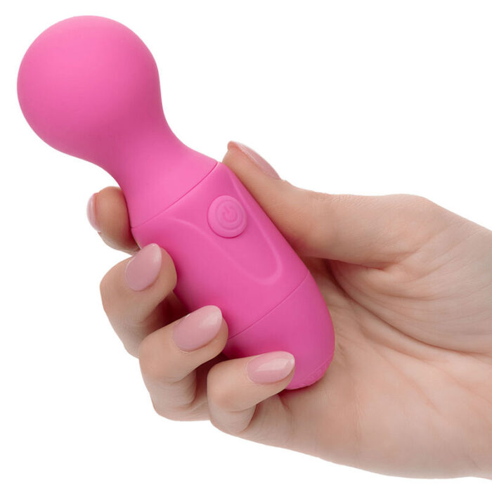 CALEXOTICS - FIRST TIME MASAJEADOR RECARGABLE 10 VIBRACIONES ROSA - CandyHot - Foto 6
