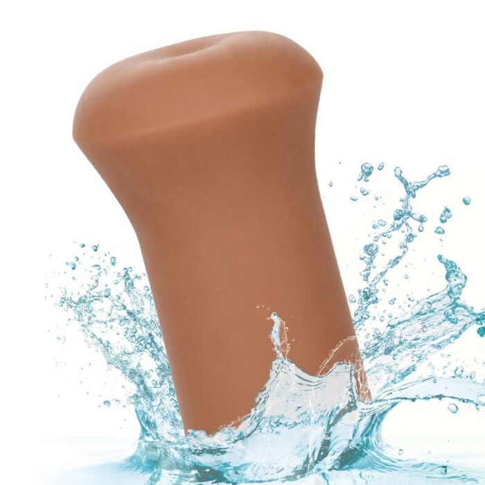 CALEXOTICS - MASTURBADOR BOUNDLESS STROKER COLOR CARAMELO - CandyHot - Foto 4