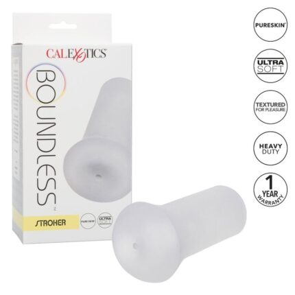 CALEXOTICS - MASTURBADOR BOUNDLESS STROKER TRANSPARENTE - CandyHot - Foto 2