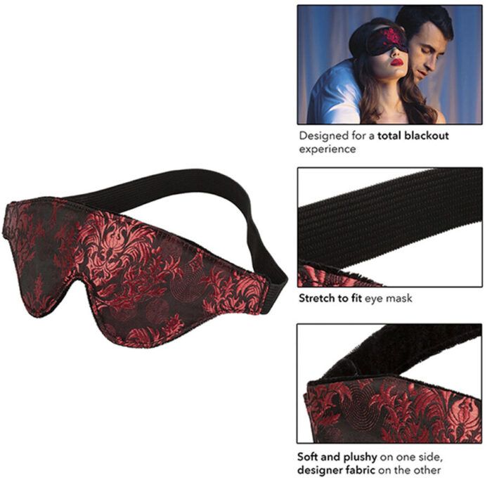 CALEXOTICS - SCANDAL ANTIFAZ OPACO DETALLES ROJO - CandyHot - Foto 3
