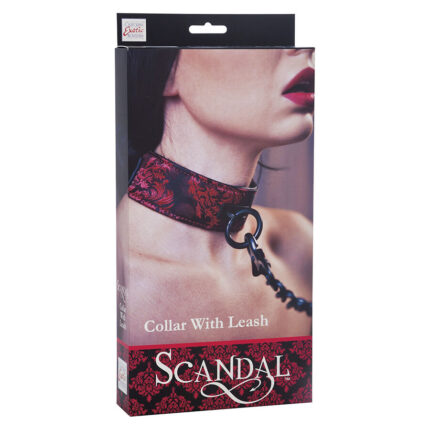 CALEXOTICS - SCANDAL COLLAR CON CORREA NEGRA - CandyHot - Foto 2