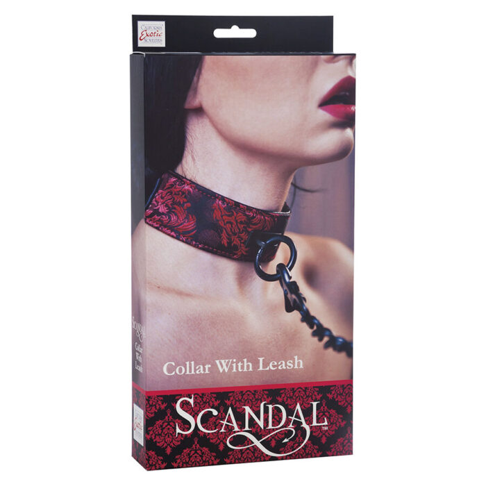 CALEXOTICS - SCANDAL COLLAR CON CORREA NEGRA - CandyHot - Foto 2