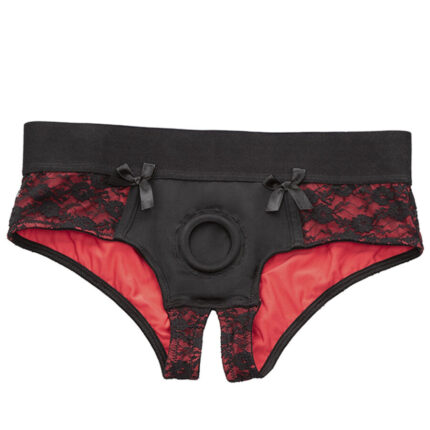 CALEXOTICS - SCANDAL SET DE BRAGUITAS SIN ENTREPIERNAS CON DILDO TALLA L/XL - CandyHot - Foto 2
