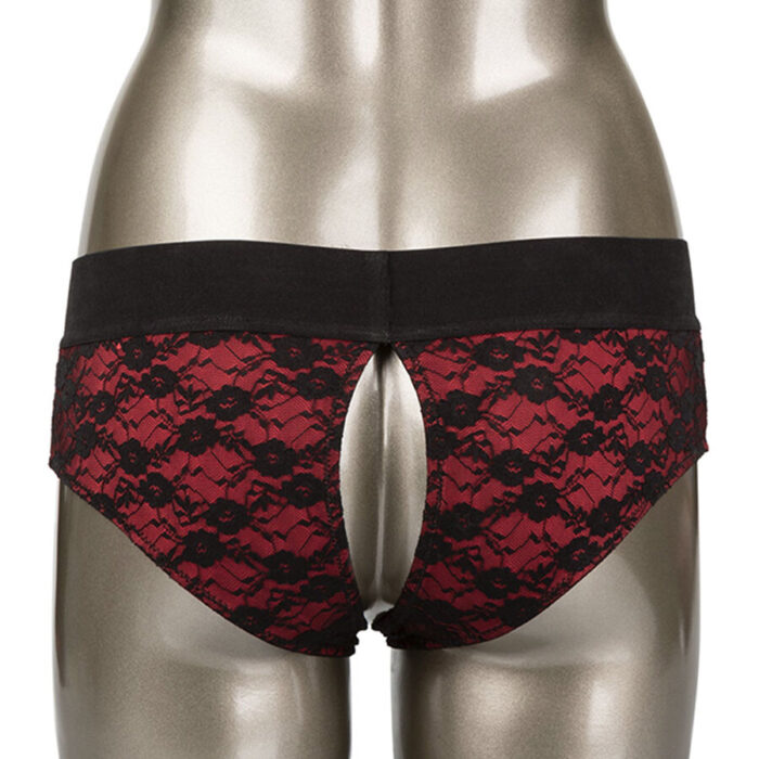 CALEXOTICS - SCANDAL SET DE BRAGUITAS SIN ENTREPIERNAS CON DILDO TALLA L/XL - CandyHot - Foto 5