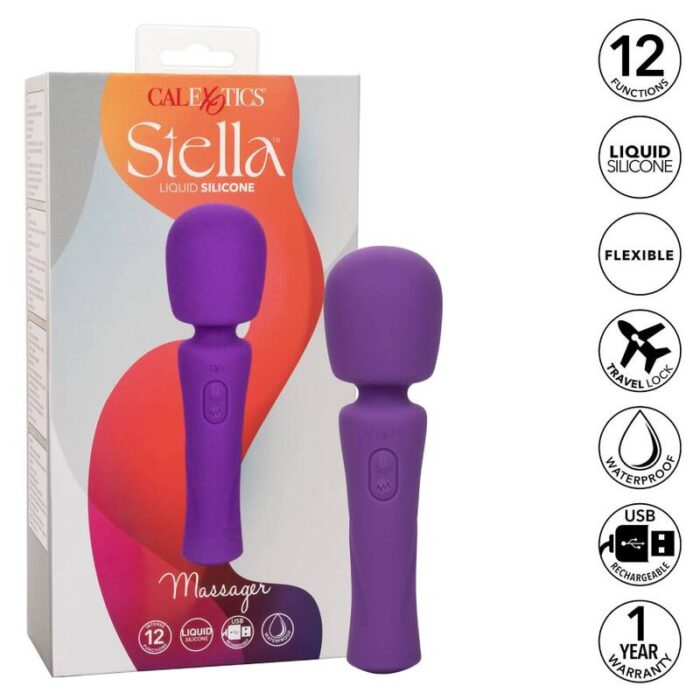 CALEXOTICS - STELLA MASSAGER VIOLETA - CandyHot - Foto 2