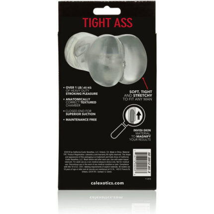 CALEXOTICS - STROKE IT MASTURBADOR ANO TRASLÚCIDO - CandyHot - Foto 2