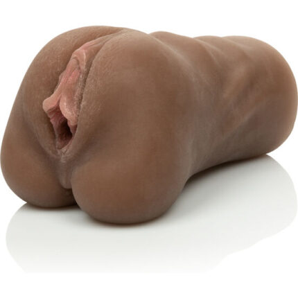 CALEXOTICS - STROKE IT MASTURBADOR VAGINA MARRÓN - CandyHot - Foto 1