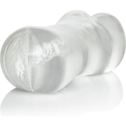 CALEXOTICS - STROKE IT MASTURBADOR VAGINA/ANO TRASLÚCIDO - CandyHot - Foto 1