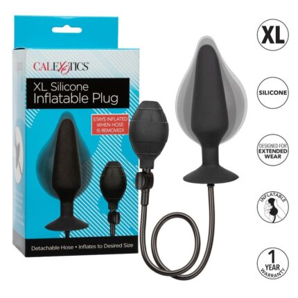 CALEXOTICS - XL SILICONE INFLATABLE PLUG - CandyHot - Foto 2
