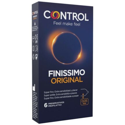 CONTROL - FINISSIMO ORIGINAL 6 UNIDADES - CandyHot - Foto 1