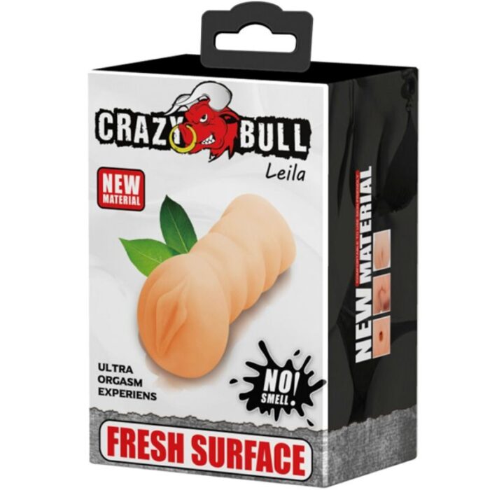 CRAZY BULL - LEILA MASTURBADOR VAGINA 13.5 CM - CandyHot - Foto 6