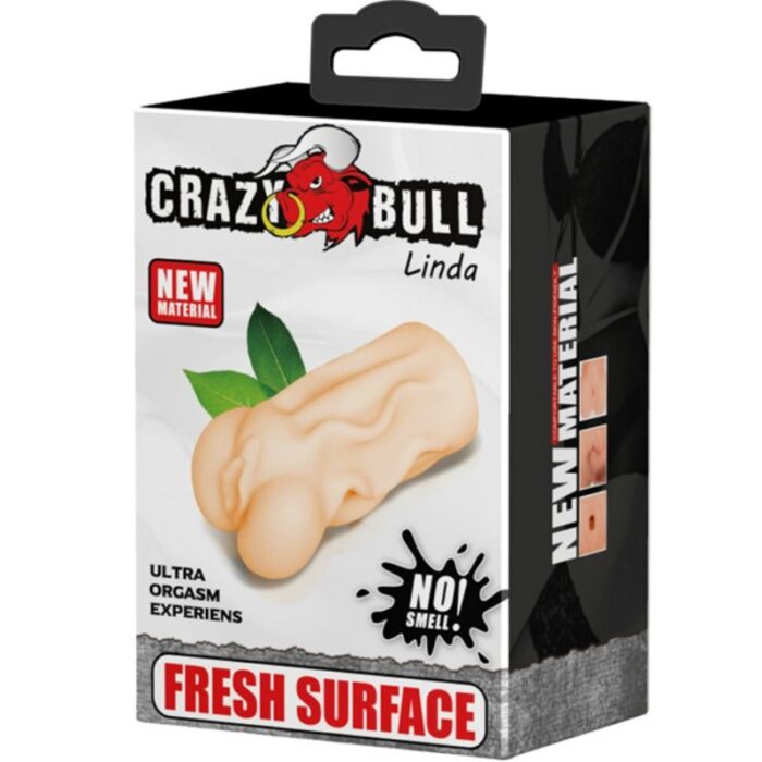 CRAZY BULL - LINDA MASTURBADOR VAGINA 13.7 CM - CandyHot - Foto 5
