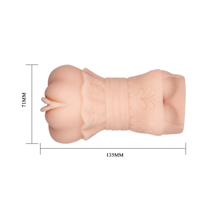 CRAZY BULL - MASTURBADOR WATER SKIN MODELO VAGINA 2 - CandyHot - Foto 4