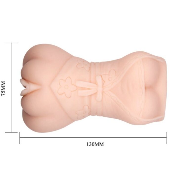 CRAZY BULL - MASTURBADOR WATER SKIN MODELO VAGINA 4 - CandyHot - Foto 3