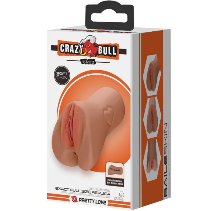CRAZY BULL - SCARLET VAGINA Y ANO DISEÑO CON UN CORAZÓN NATURAL - CandyHot - Foto 5