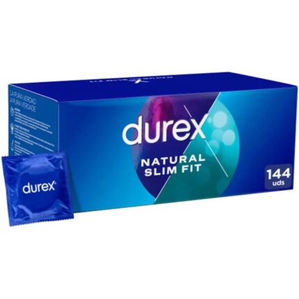 DUREX - NATURAL SLIM FIT BASIC 144 UNIDADES - CandyHot - Foto 1