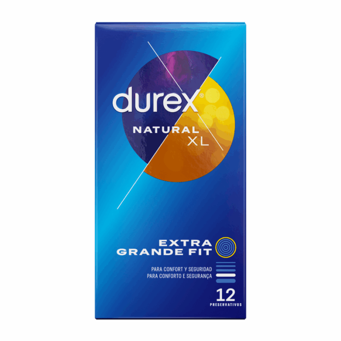 DUREX - NATURAL XL 12 UNIDADES - CandyHot - Foto 2
