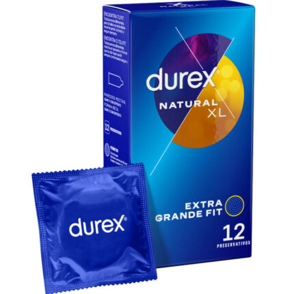 DUREX - NATURAL XL 12 UNIDADES - CandyHot - Foto 1