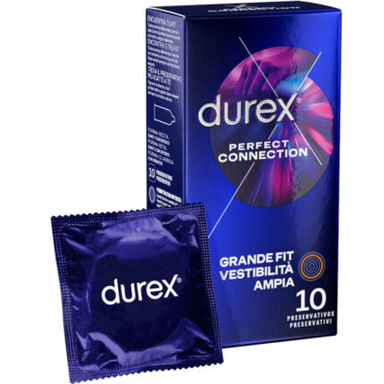 DUREX - PERFECT CONNECTION EXTRA LUBRICACION SILICONA 10 UNIDADES - CandyHot - Foto 1