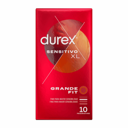 DUREX - PRESERVATIVOS SENSITIVO XL 10 UNIDADES - CandyHot - Foto 2