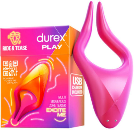 DUREX - TOY MULTIESTIMULADOR RIDE & TEASE - CandyHot - Foto 1