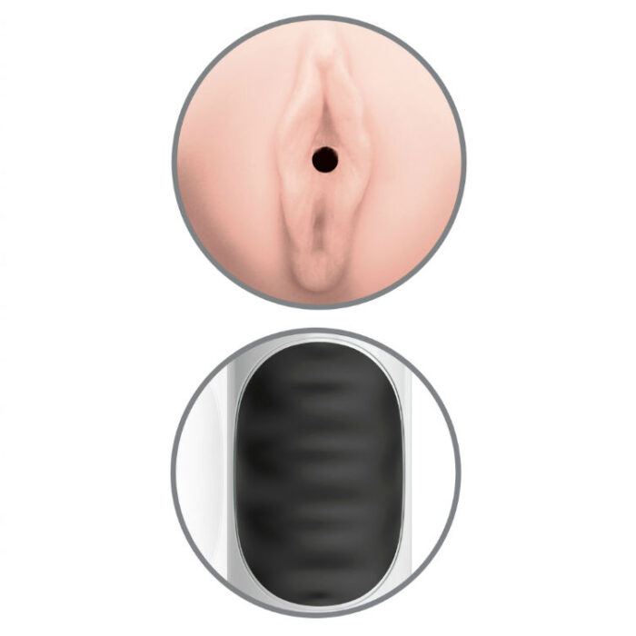 EXTREME TOYZ - PIPEDREAM MEGA GRIP VAGINA MASTURBADOR VIBRADOR - CandyHot - Foto 3