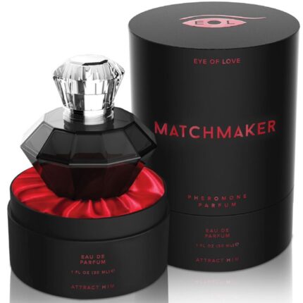 EYE OF LOVE - MATCHMAKER BLACK DIAMOND LGBTQ PERFUME FEROMONAS PARA EL 30 ML - CandyHot - Foto 2