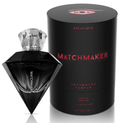 EYE OF LOVE - MATCHMAKER BLACK DIAMOND LGBTQ PERFUME FEROMONAS PARA EL 30 ML - CandyHot - Foto 1
