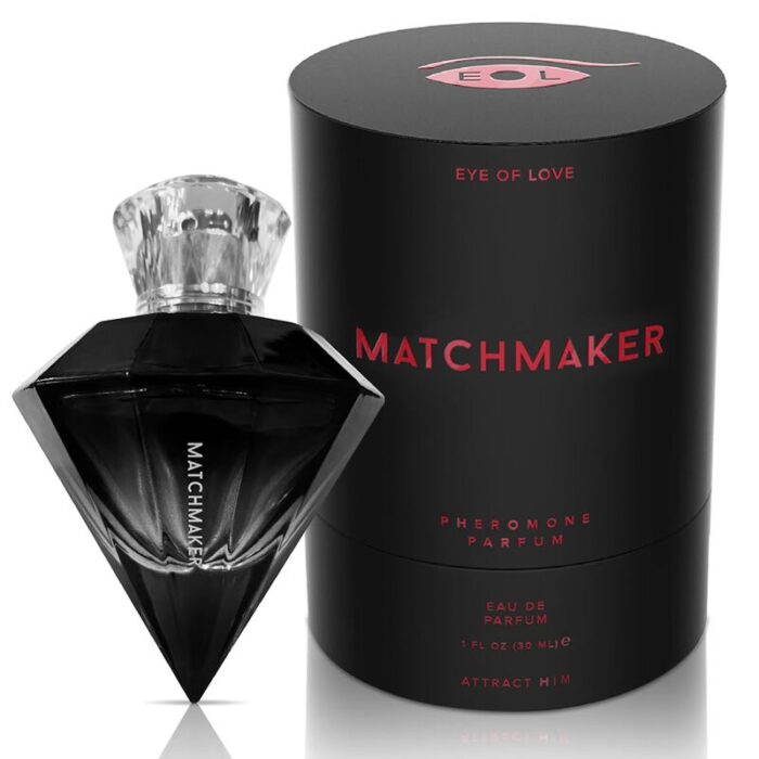 EYE OF LOVE - MATCHMAKER BLACK DIAMOND LGBTQ PERFUME FEROMONAS PARA EL 30 ML - CandyHot - Foto 1