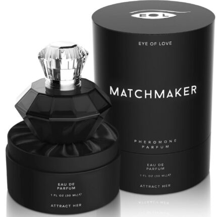 EYE OF LOVE - MATCHMAKER BLACK DIAMOND PERFUME FEROMONAS PARA ÉL 30 ML - CandyHot - Foto 2