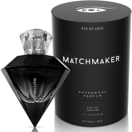 EYE OF LOVE - MATCHMAKER BLACK DIAMOND PERFUME FEROMONAS PARA ÉL 30 ML - CandyHot - Foto 1