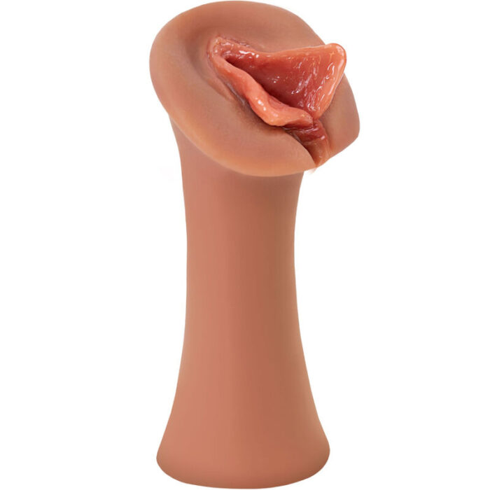 FETISH FANTASY EXTREME - MASTURBADOR MASCULINO SILICONA LUSCIOUS LIPS CARAMELO - CandyHot - Foto 3