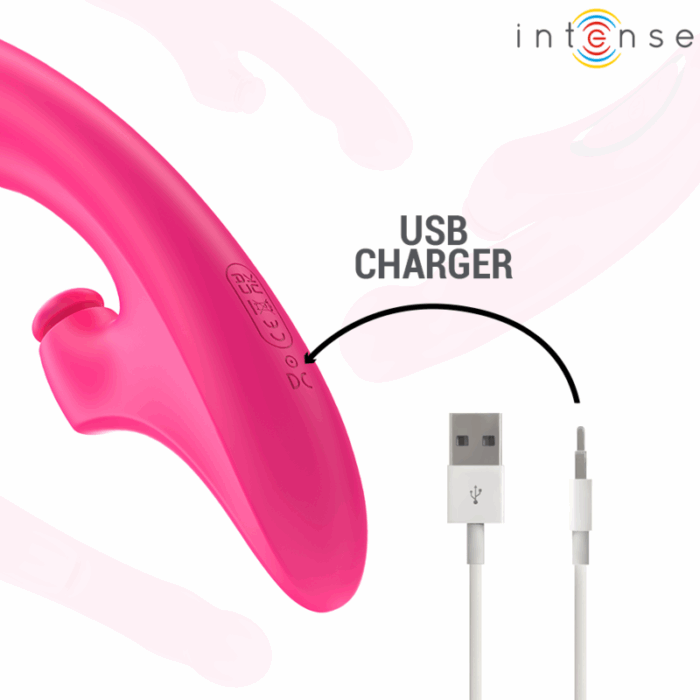 5 CM MULTIFUNCIÓN 3 EN 1 10 VIBRACIONES ROSA - CandyHot - Foto 3